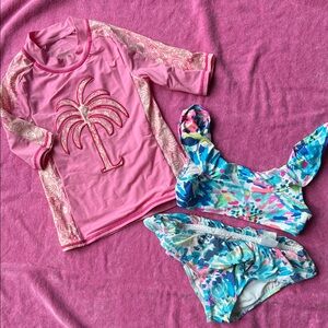 Lilly Pulitzer kids swim bundle
